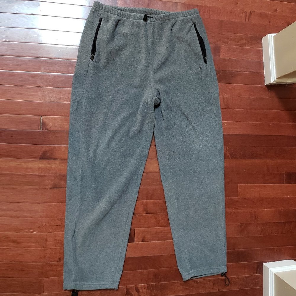 Men's Nautica Gray Fleece Pants, Size XL